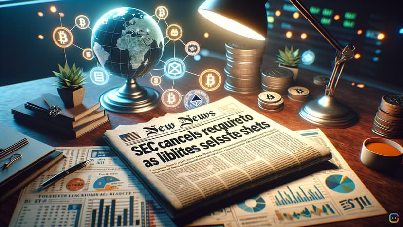 SEC Cancels Rule Requiring Crypto as Liabilities on Balance Sheets